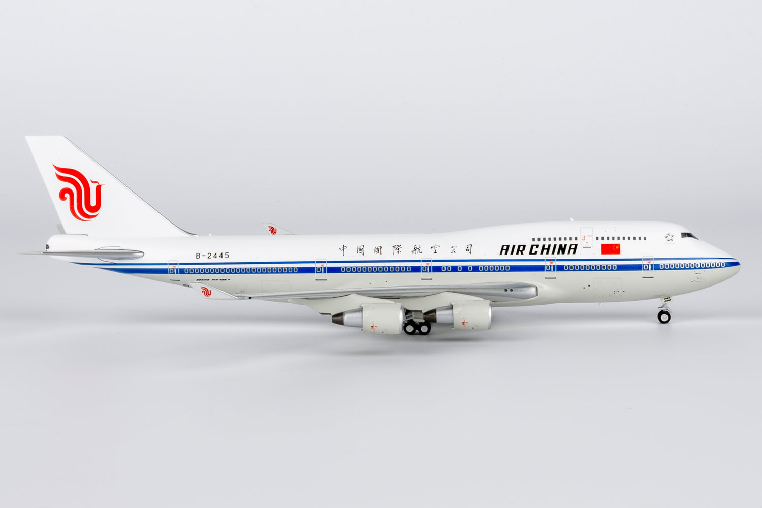 NG Models Air China "Farewell Flight" (Ultimate) Boeing 747-400 B-2445 1/400 Scale