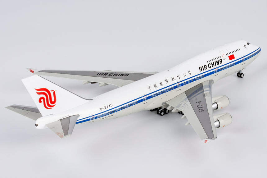 NG Models Air China "Farewell Flight" Boeing 747-400 B-2445 1/400 Aircraft Scale Model