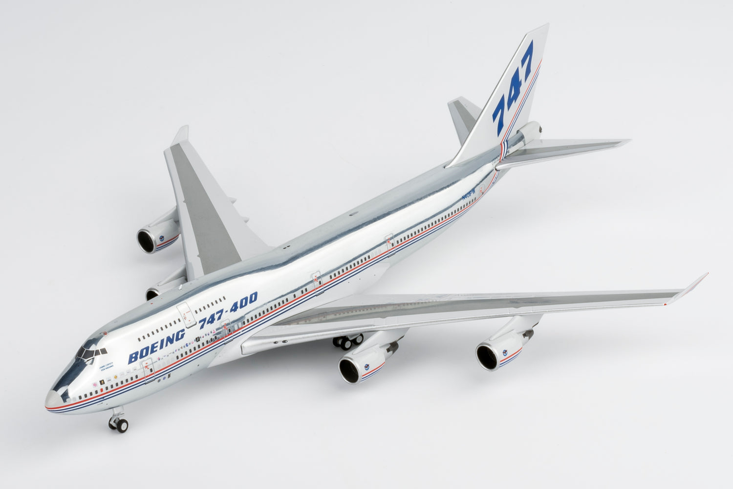 NG Models The Boeing Company Boeing House Colors Boeing 747-400 N401PW (Ultimate) 1/400 Aircraft Scale Model