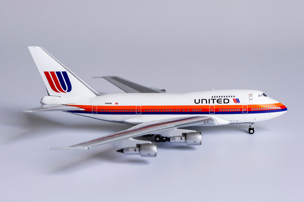 NG Models United Airlines Boeing 747SP N140UA (“Saul Bass" livery; large 'United' titles) 1/400 Scale