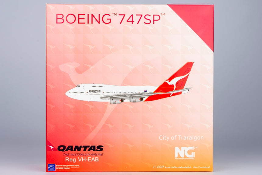 NG Model Qantas Airways Boeing B747SP-38 'The Australian Airline' VH-EAB 1/400 Scale