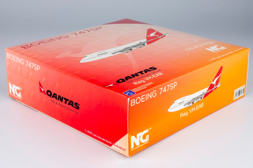 NG Model Qantas Airways Boeing B747SP-38 'The Australian Airline' VH-EAB 1/400 Scale