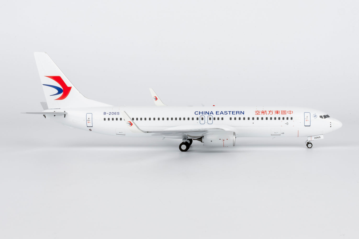 NG Models China Eastern Airlines Boeing 737-800/w B-206S 1/200 Aircraft Scale Model