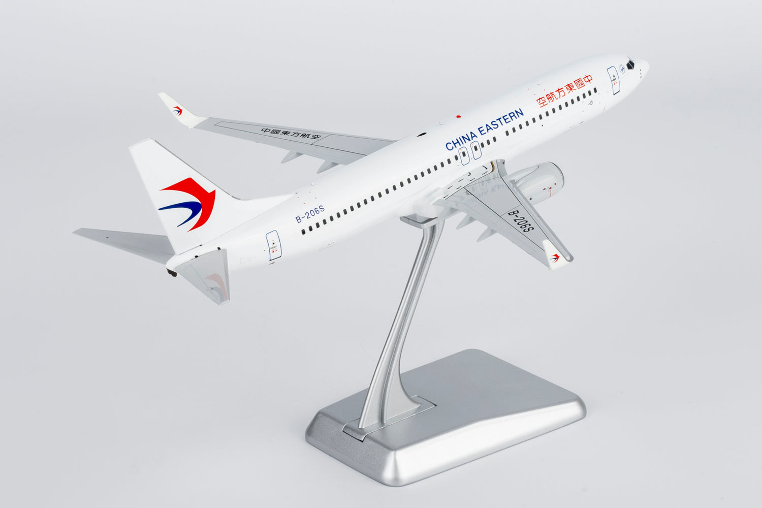NG Models China Eastern Airlines Boeing 737-800/w B-206S 1/200 Aircraft Scale Model