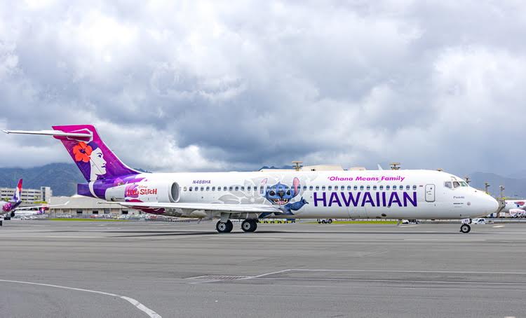 Phoenix Hawaiian Air Boeing B717 N488HA 1/400 Aircraft Scale Model