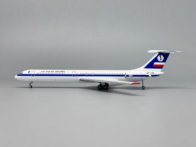 Phoenix LOT Polish Airlines Ilyushin IL-62 SP-LAB 1/400 Aircraft Scale Model