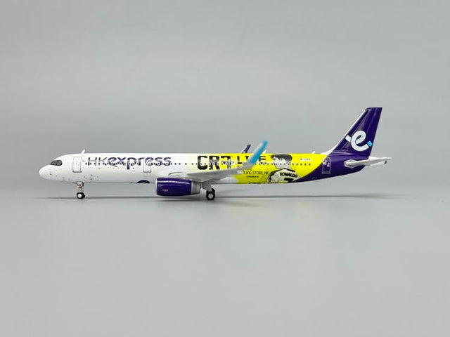 Phoenix HK Express CR7 Life Museum Hong Kong 1 Airbus A321 B-LEE 1/400 Aircraft Scale Model