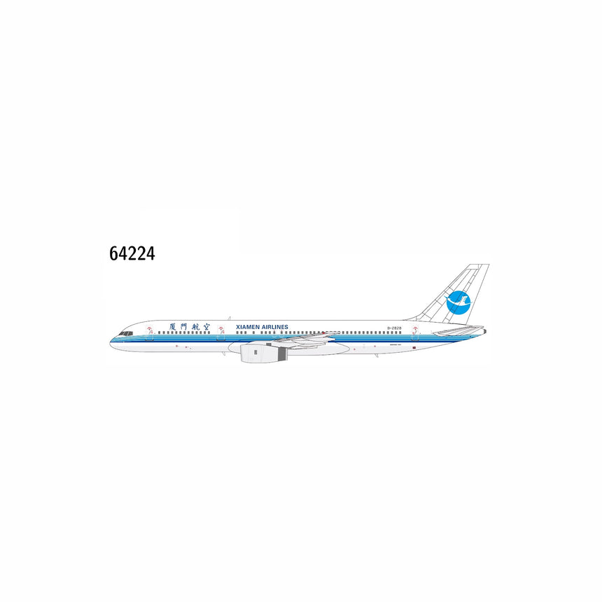 NG Models Xiamen Airlines Boeing 757-200 B-2828 (classic colors) 1/400 Aircraft Scale Model