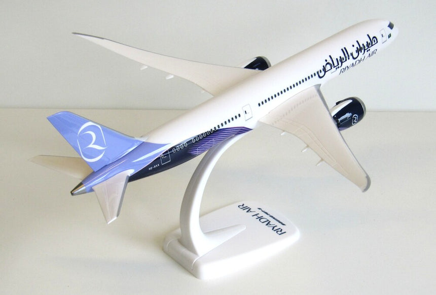 PPC Models Riyadh Air Boeing 787-9 White Livery 1/200 Aircraft Scale Model