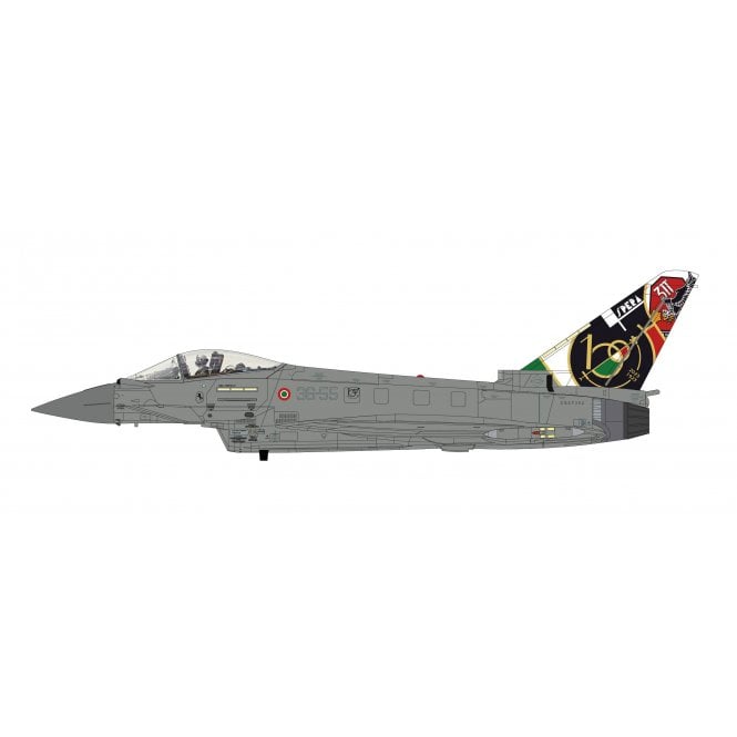 Hobby Master Eurofighter "Italian AF 100 Years" 36-55, Italian Air Force, RIAT 2023 1/72 Scale
