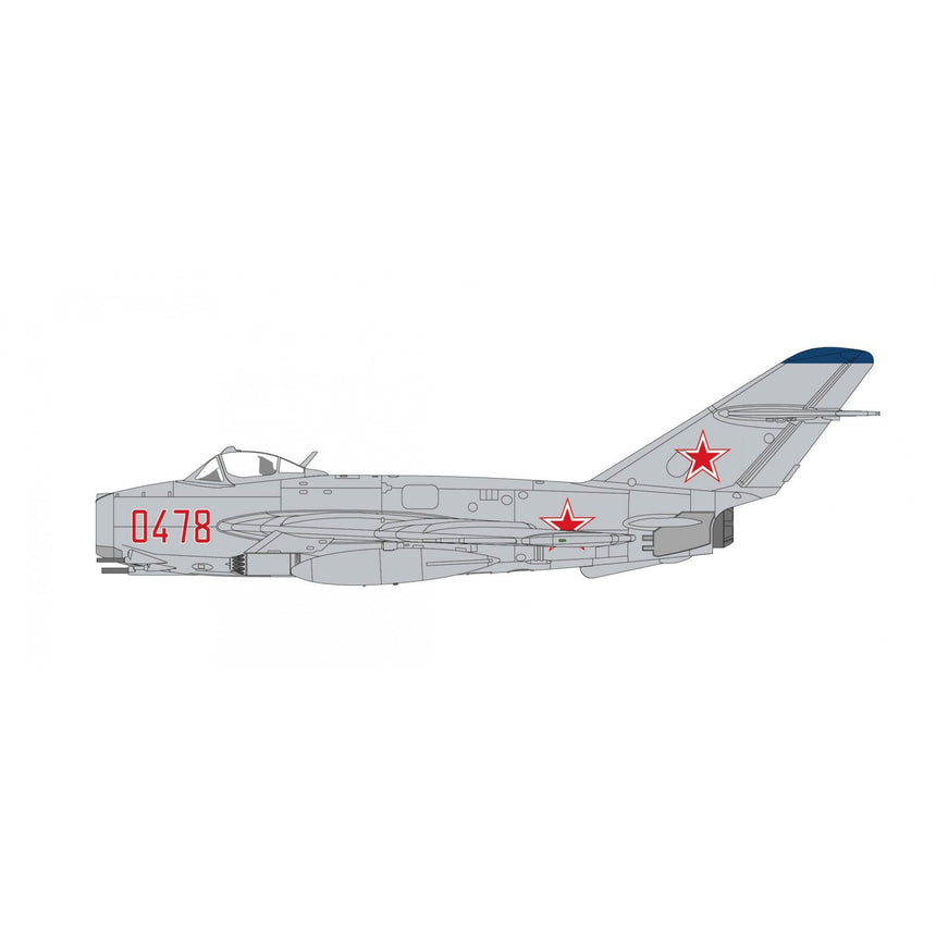 Hobby Master MIG-17F Fresco C 0478, Soviet Union Air Force (w/UB-16-57) 1/72 Scale