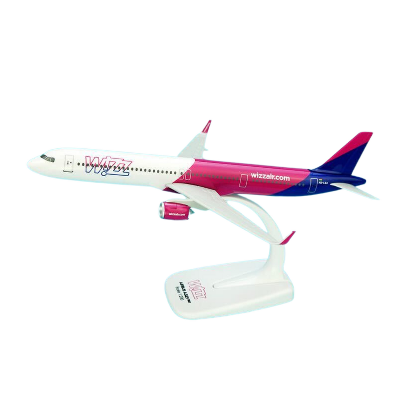 AeroClix Wizz Air Airbus A321-200 HA-LGA 1/200 Aircraft Scale Model