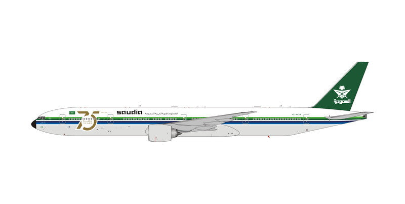 Phoenix Saudi Arabian Boeing 777-300ER Retro Livery HZ-AK28 1/400 Scale