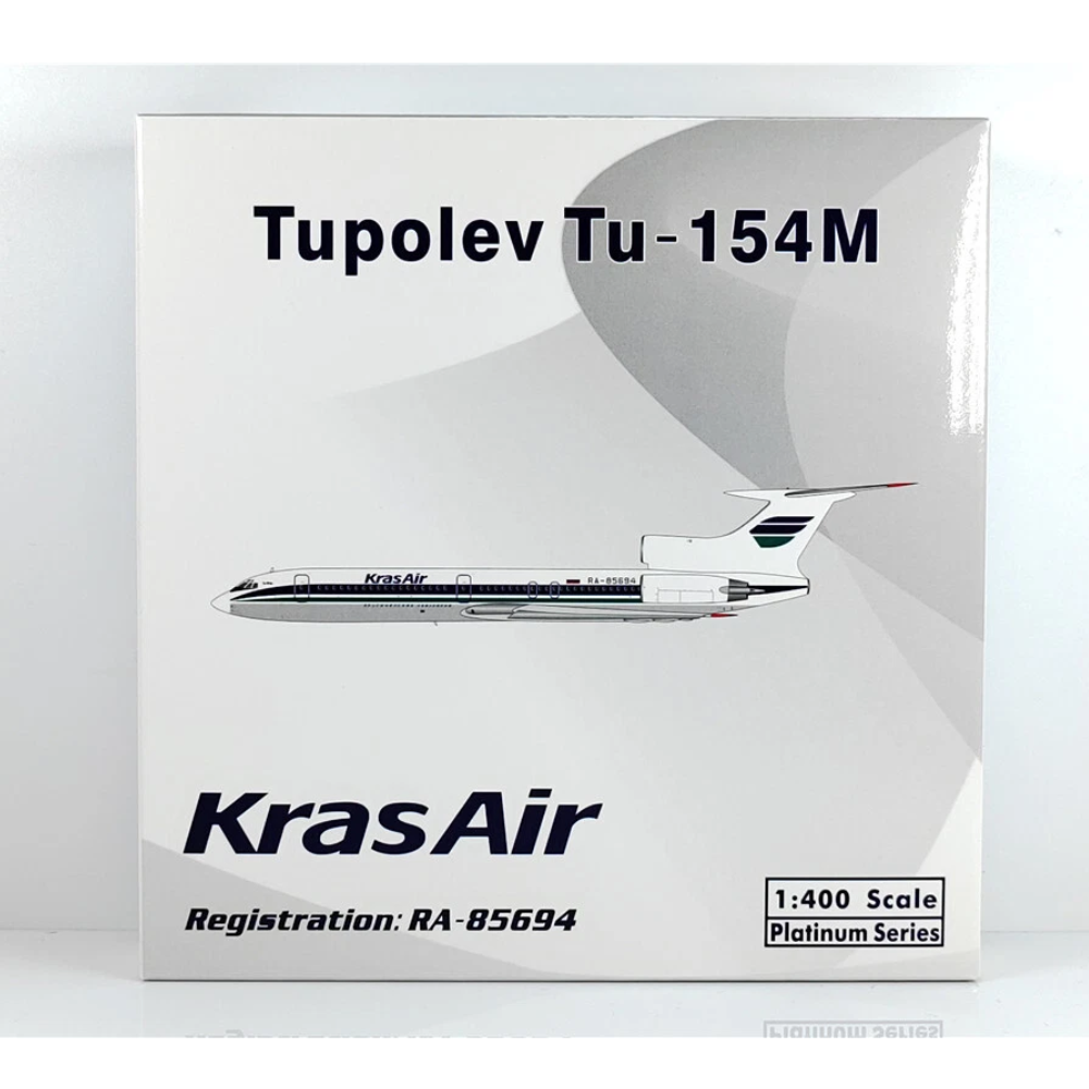 Phoenix KrasAir Tupolev TU-154M RA-85694 1/400 Aircraft Scale Model