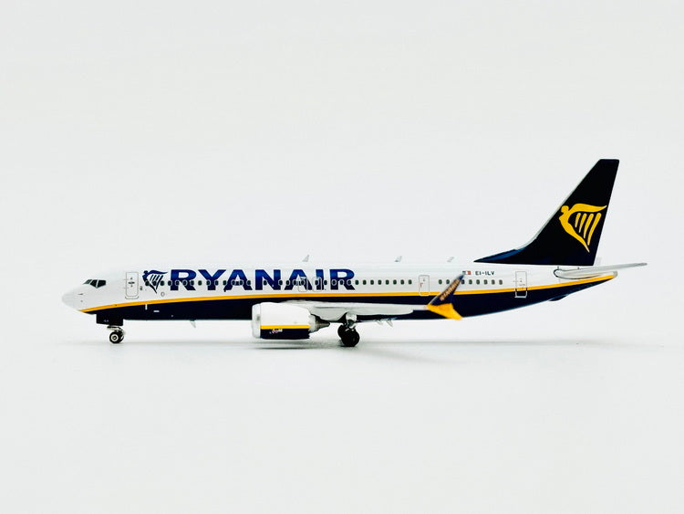 Phoenix Ryanair Boeing B737-8max EI-ILV 1/400 Aircraft Scale Model