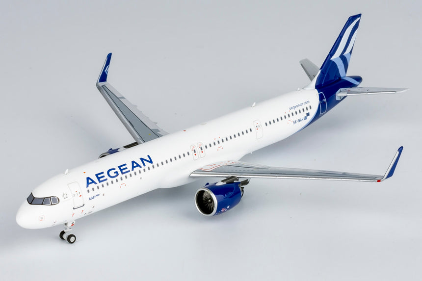 NG Models Aegean Airlines Airbus A321neo SX-NAH 1/400 Scale