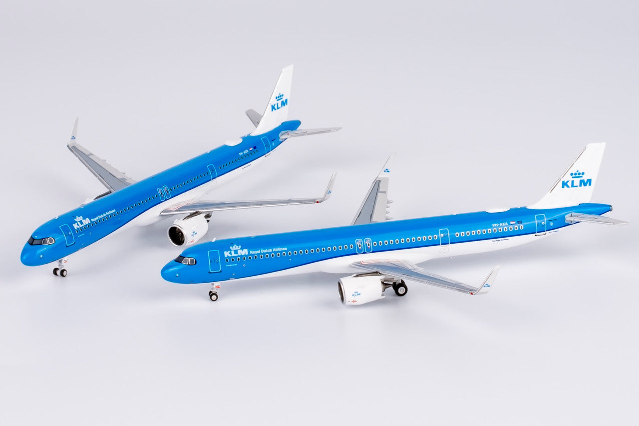 NG Models KLM Royal Dutch Airlines "Koninginnepage / Swallowtail" Airbus A321neo PH-AXA 1/400 Aircraft Scale Model