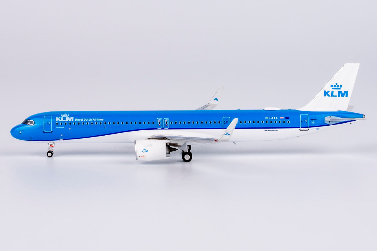 NG Models KLM Royal Dutch Airlines "Koninginnepage / Swallowtail" Airbus A321neo PH-AXA 1/400 Aircraft Scale Model