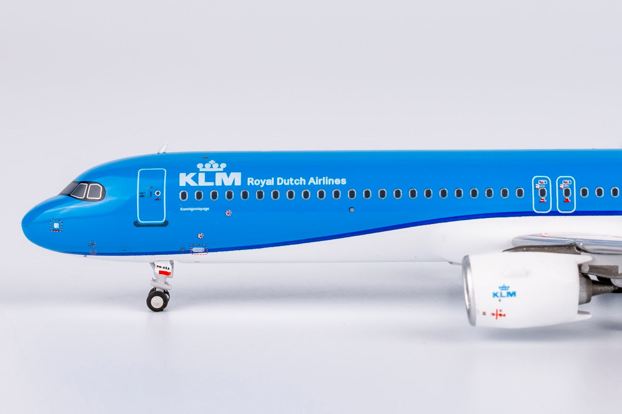 NG Models KLM Royal Dutch Airlines "Koninginnepage / Swallowtail" Airbus A321neo PH-AXA 1/400 Aircraft Scale Model