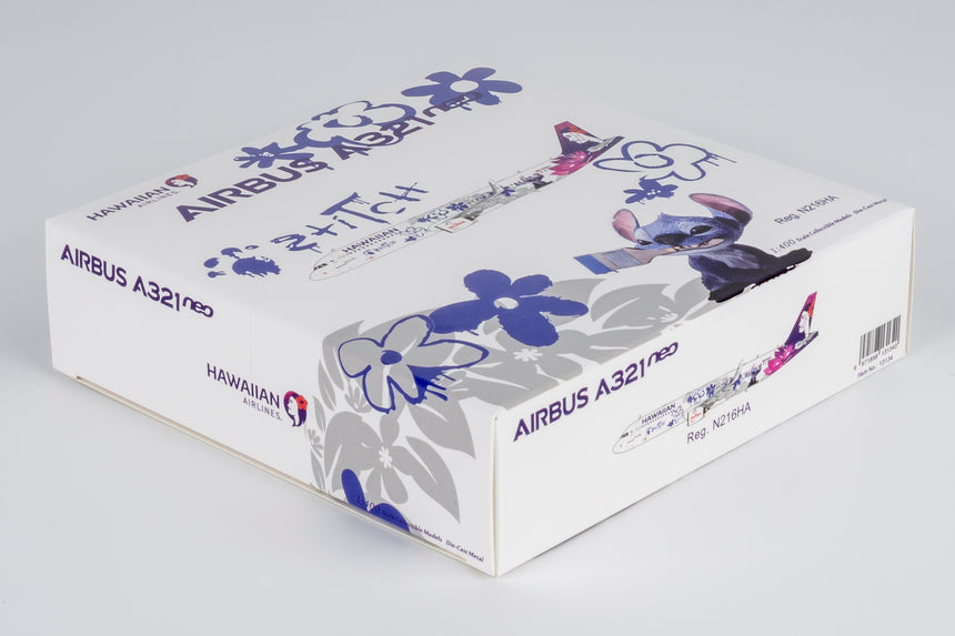 NG Models Hawaiian Airlines Airbus A321neo N216HA 1/400 Aircraft Scale Model