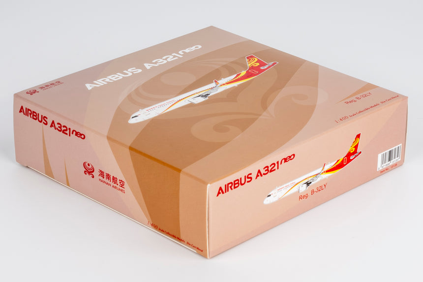 NG Models Hainan Airlines (first A321neo for Hainan Airlines) Airbus A321neo B-32LY 1/400 Aircraft Scale Model