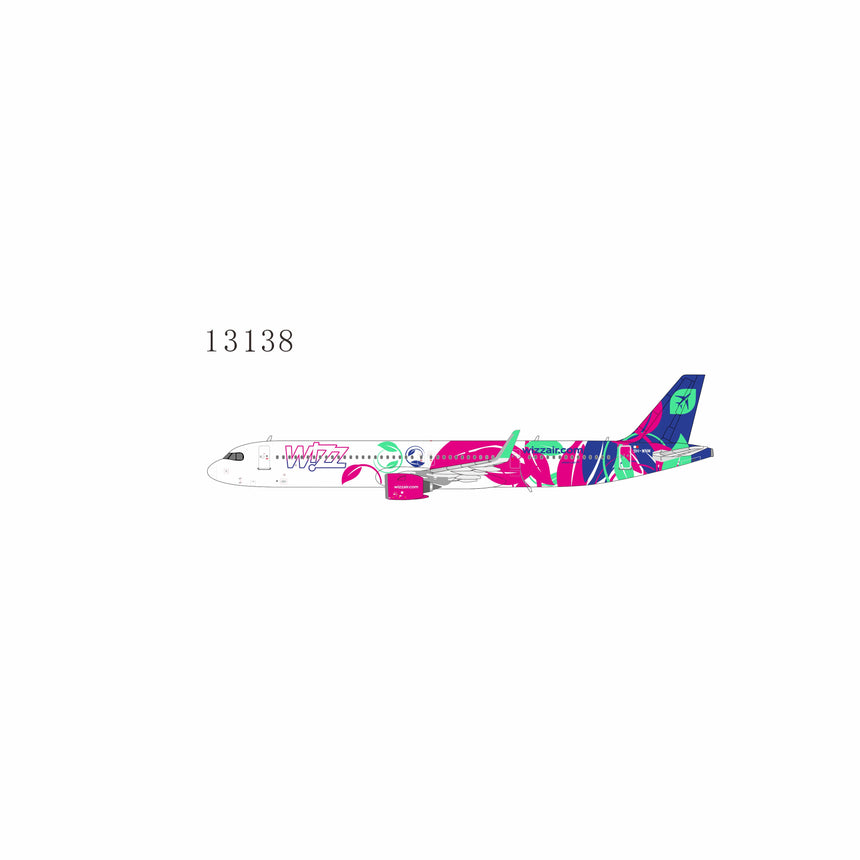 NG Models Wizz Air Malta "Fly the Greenest" Airbus A321neo 9H-WNM 1/400 Aircraft Scale Model