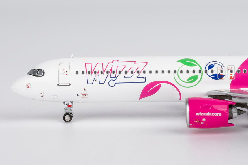 NG Models Wizz Air Malta "Fly the Greenest" Airbus A321neo 9H-WNM 1/400 Aircraft Scale Model