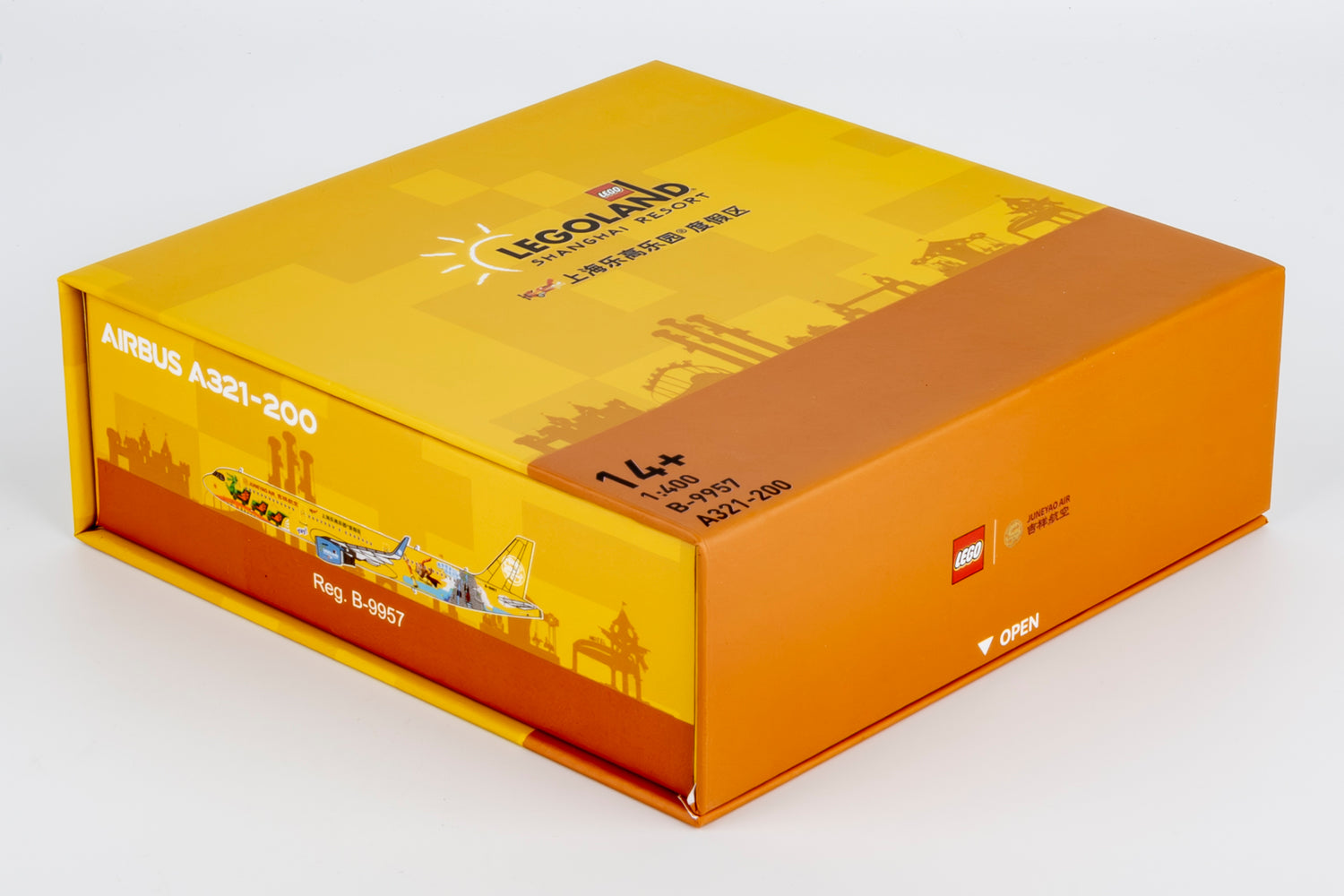 NG Models Juneyao Airlines Airbus A321-200/w B-9957 1/400 (Ultimate) Aircraft Scale Model