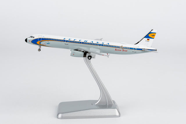 NG Models Lufthansa Airbus A321-200 D-AISZ (Super Star heritage livery) (ULTIMATE) 1/400 Aircraft Scale Model