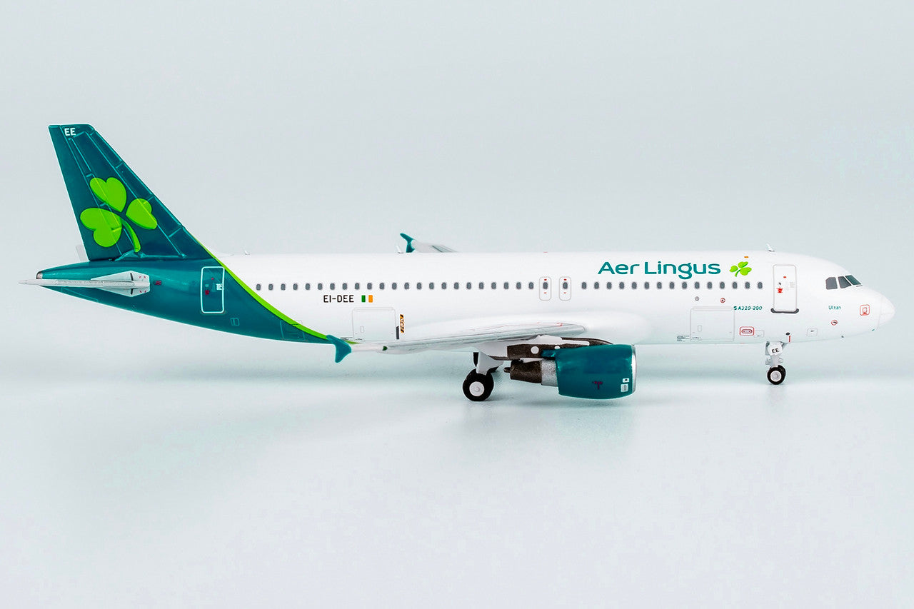 NG Models Aer Lingus "New Livery" Airbus A320-200 EI-DEE 1/400 Aircraft Scale Model