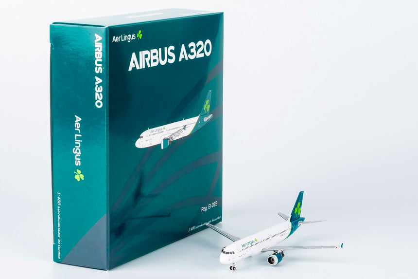 NG Models Aer Lingus "New Livery" Airbus A320-200 EI-DEE 1/400 Aircraft Scale Model