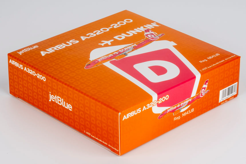 NG Models JetBlue Airways Airbus A320-200 N643JB 1/400 Aircraft Scale Model