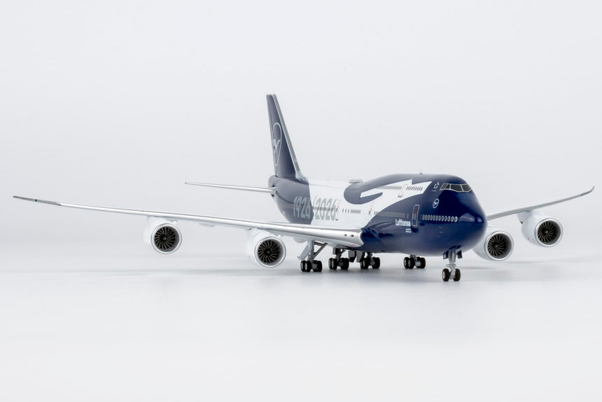 NG Models Lufthansa Boeing B747-8i D-ABYN 100 Years Anniversary 1/400 Aircraft Scale Model