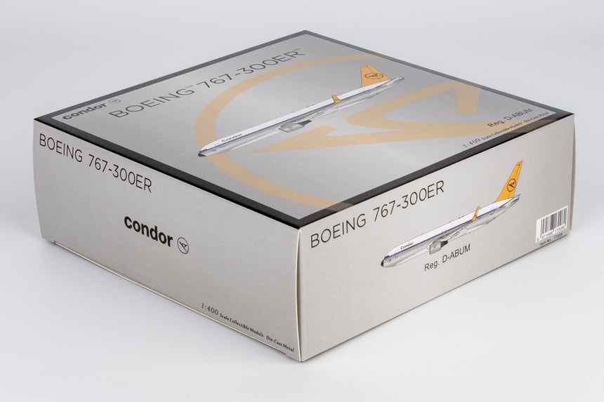 NG Models Condor Boeing 767-300ER/w D-ABUM 1/400 Aircraft Scale Model