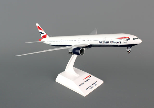 SkyMarks British Airways Boeing B777-ER 1/200 Aircraft Scale Model