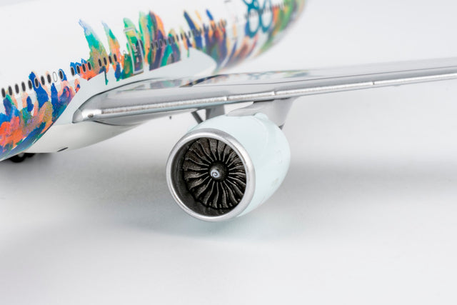 NG Models Cathay Pacific Airways Boeing 777-300ER B-KQU (The Spirit of HongKong - West Kowloon Cultural District) Ultimate 1/400 Aircraft Scale Model