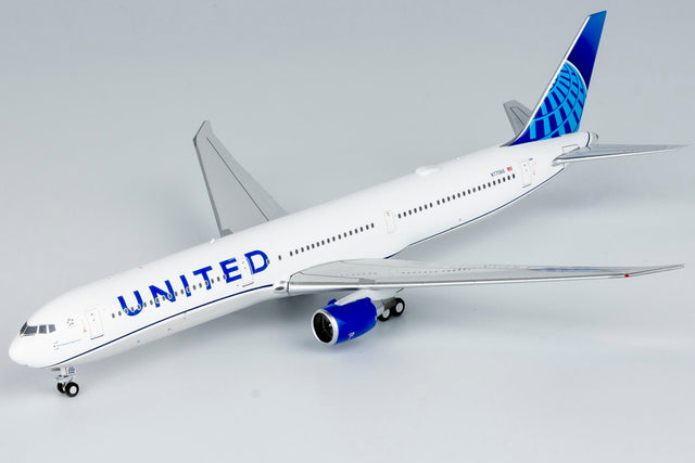 NG Models United Airlines Boeing 767-400ER N77066 "Blue Evolution" CF6 engines 1/400 18001