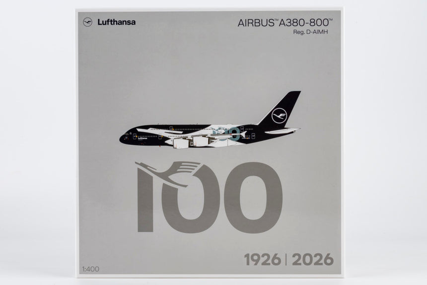 NG Models Lufthansa Airbus A380-800 D-AIMH (100th Anniversary livery) 1/400 Aircraft Scale Model