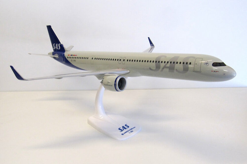 PPC Models SAS Scandinavian Airlines Airbus A321neo 1/100 Aircraft Scale Model