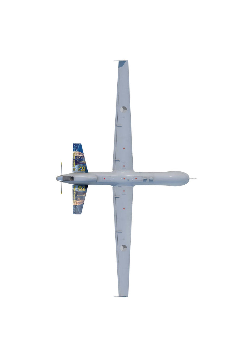 Herpa Royal Netherlands Air Force MQ-9A Reaper Block 5 306 Squadron 1/72 Aircraft Scale Model - alternate view