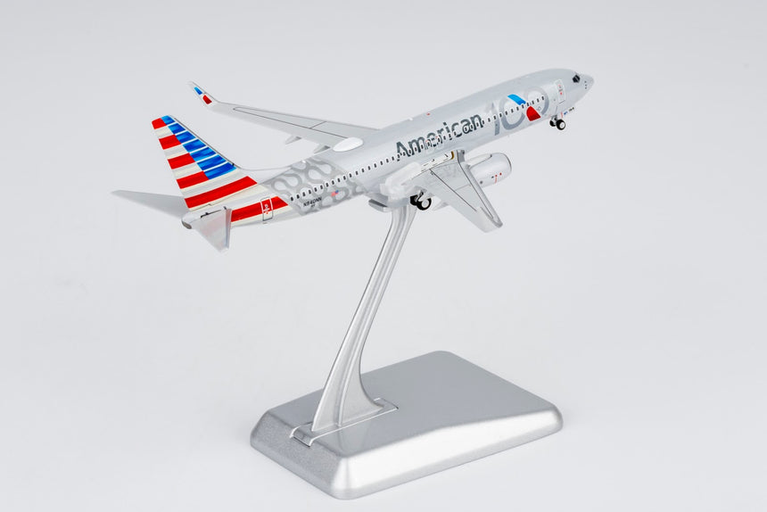 NG Models American Airlines Boeing 737-800 N840NN (100th Anniversary) Ultimate 1/400 Aircraft Scale Model