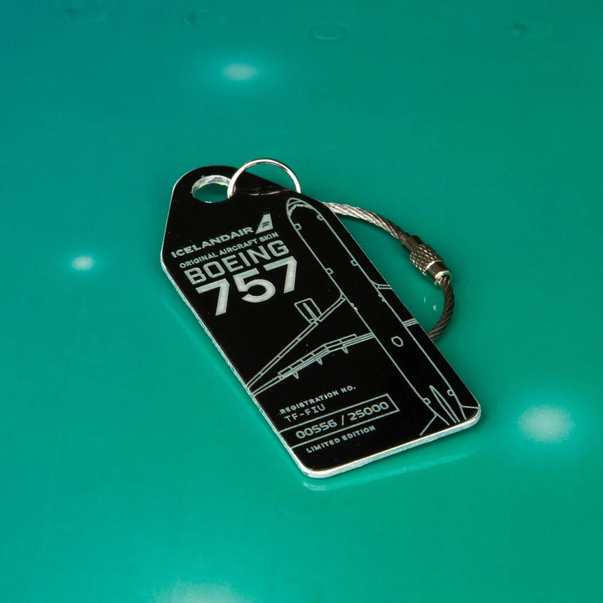 AviationTag Icelandair Boeing 757 - TF-FIU Black