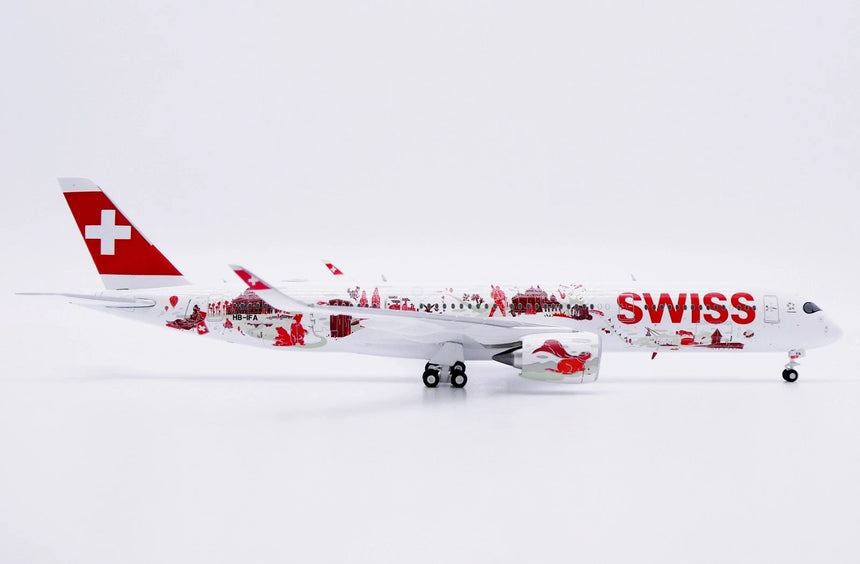 JC Wings Swiss Airbus A350-900 "Wanderlust" (HB-IFA) 1/400 Aircraft Scale Model