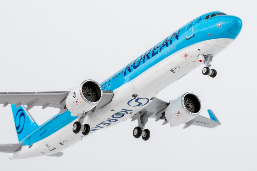 NG Models Korean Air Airbus A321neo HL8712 1/400 Aircraft Scale Model