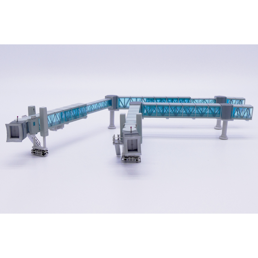 JC Wings Air Passenger Bridge B737 (Blue) 1/400 Scale Model Accessory