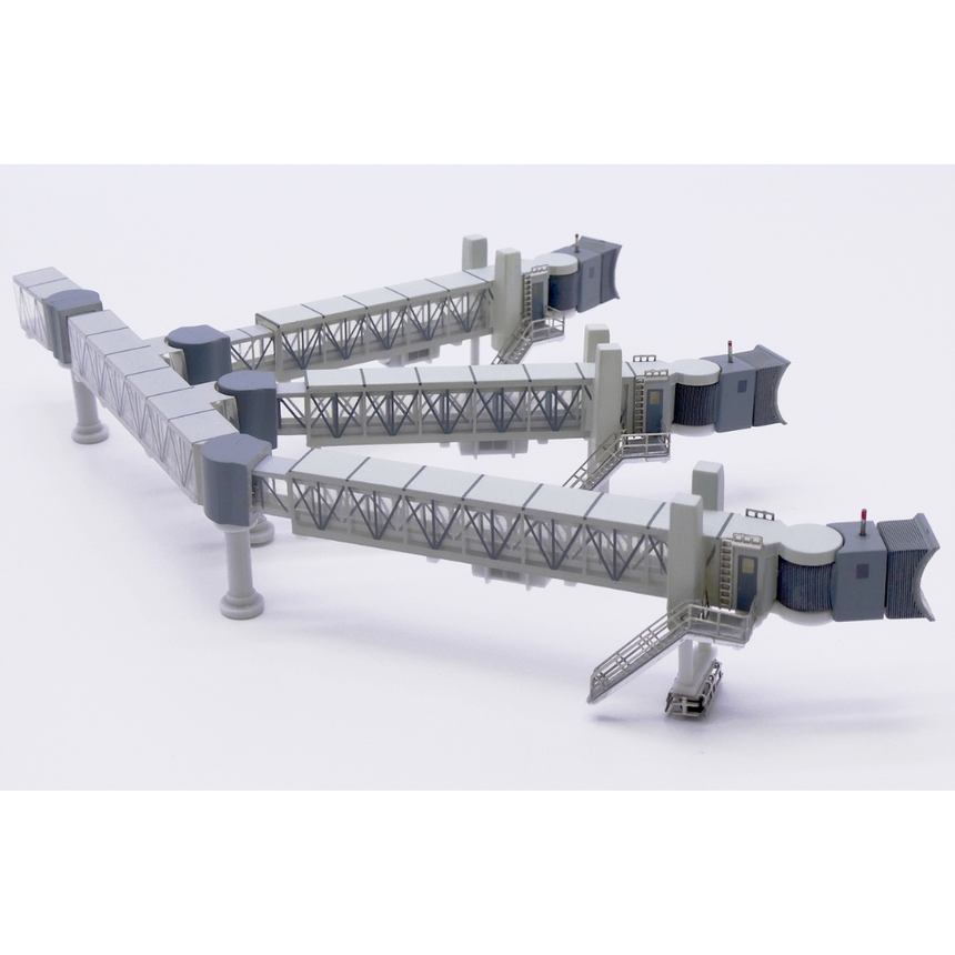 JC Wings Air Passenger Bridge A380 (Transparent) 1/400 Scale Model Accessory