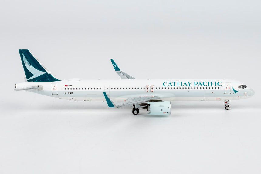 NG Models Cathay Pacific Airways Airbus A321neo B-HQD (Large titles) 1/400 Aircraft Scale Model