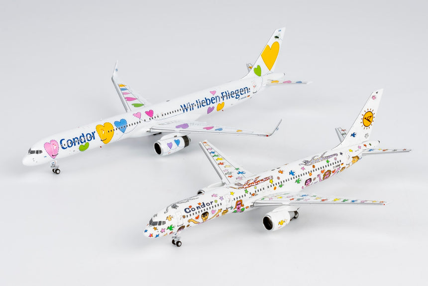 NG Models Condor Boeing 757-300 D-ABON (50th Anniversary colors) Ultimate 1/400 Aircraft Scale Model