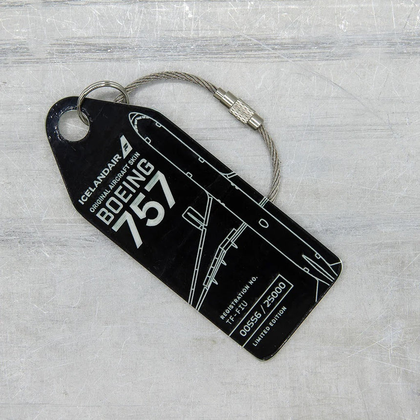 AviationTag Icelandair Boeing 757 - TF-FIU Black