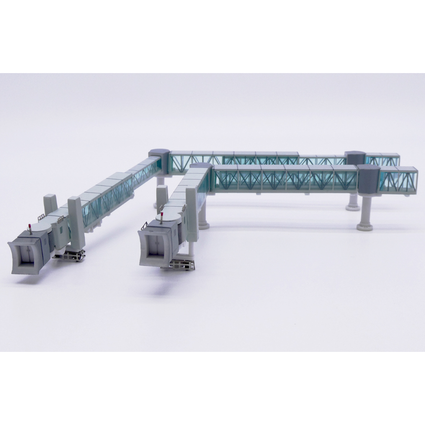 JC Wings Air Passenger Bridge B737 (Green) 1/400 Scale Model Accessory